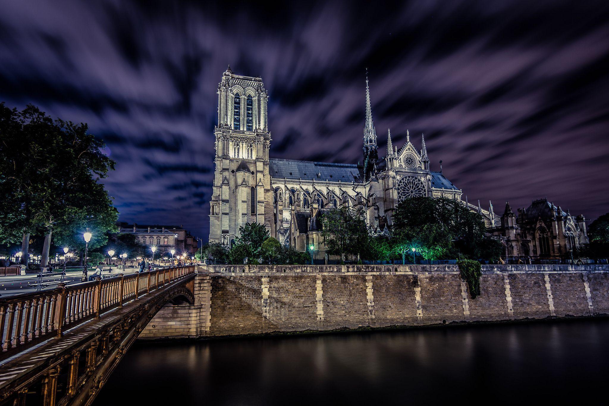 NotreDame Cathedral Wallpapers Wallpaper Cave