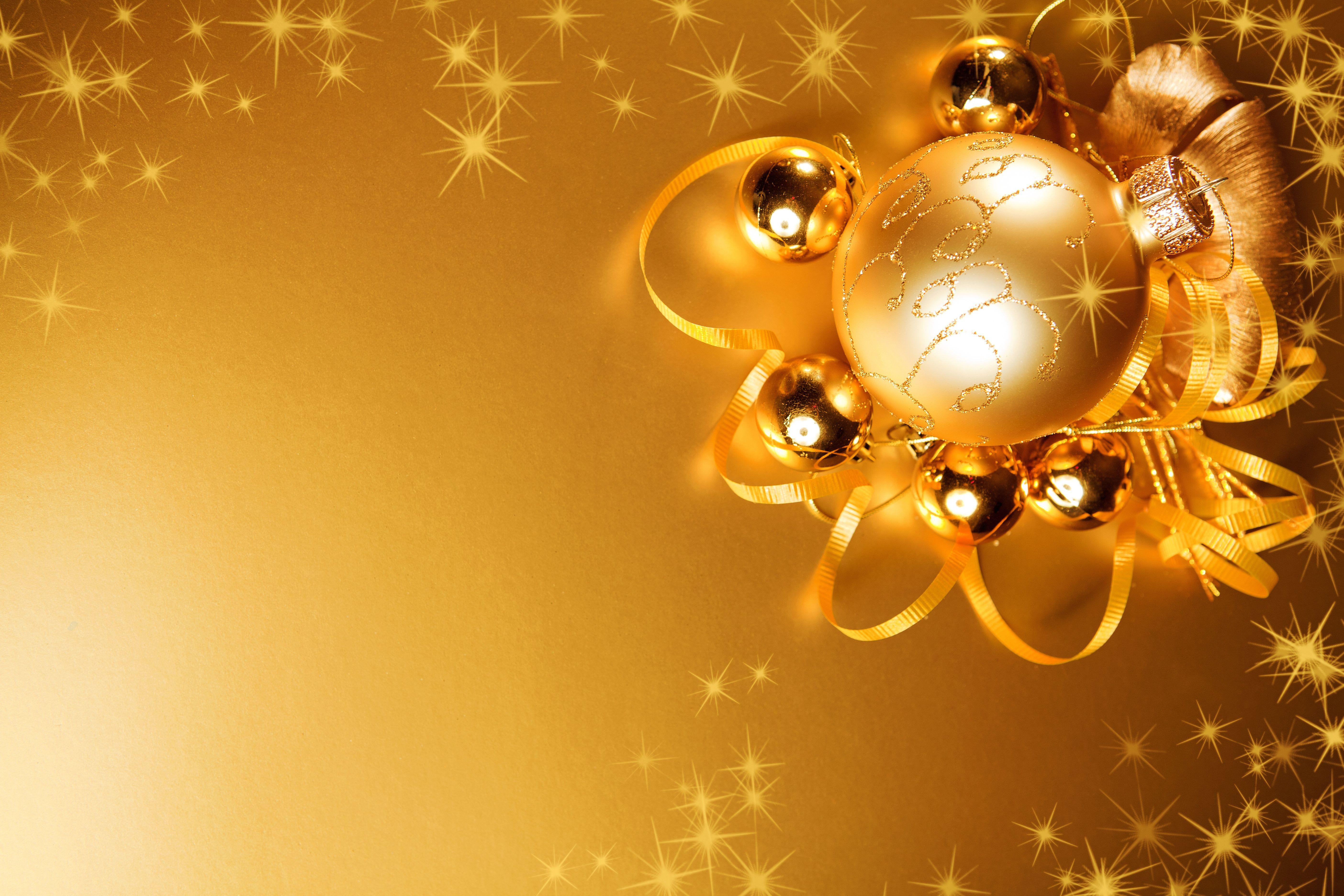 Gold Christmas Wallpapers Wallpaper Cave
