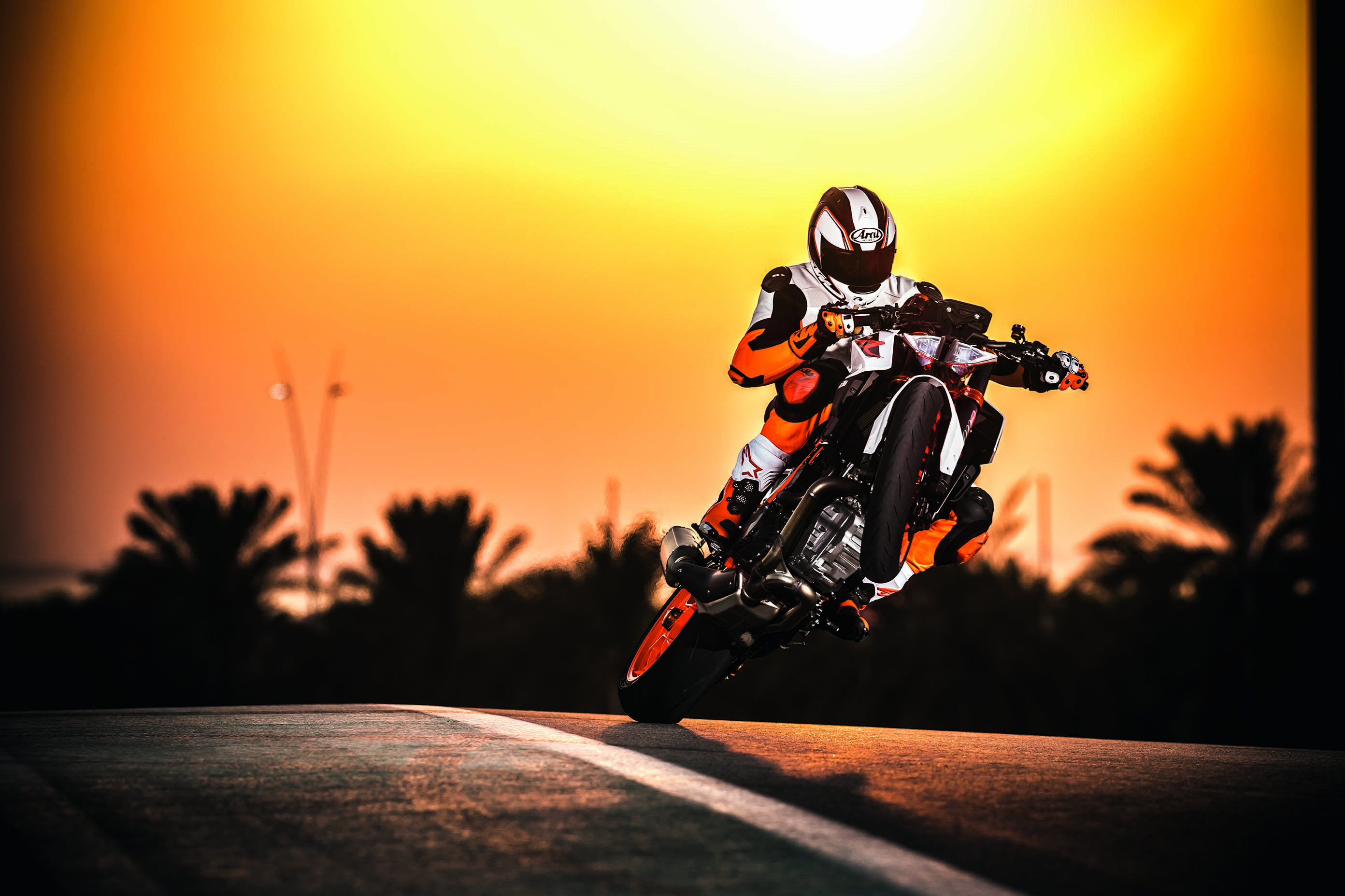KTM Bike Sunset Wallpapers Wallpaper Cave