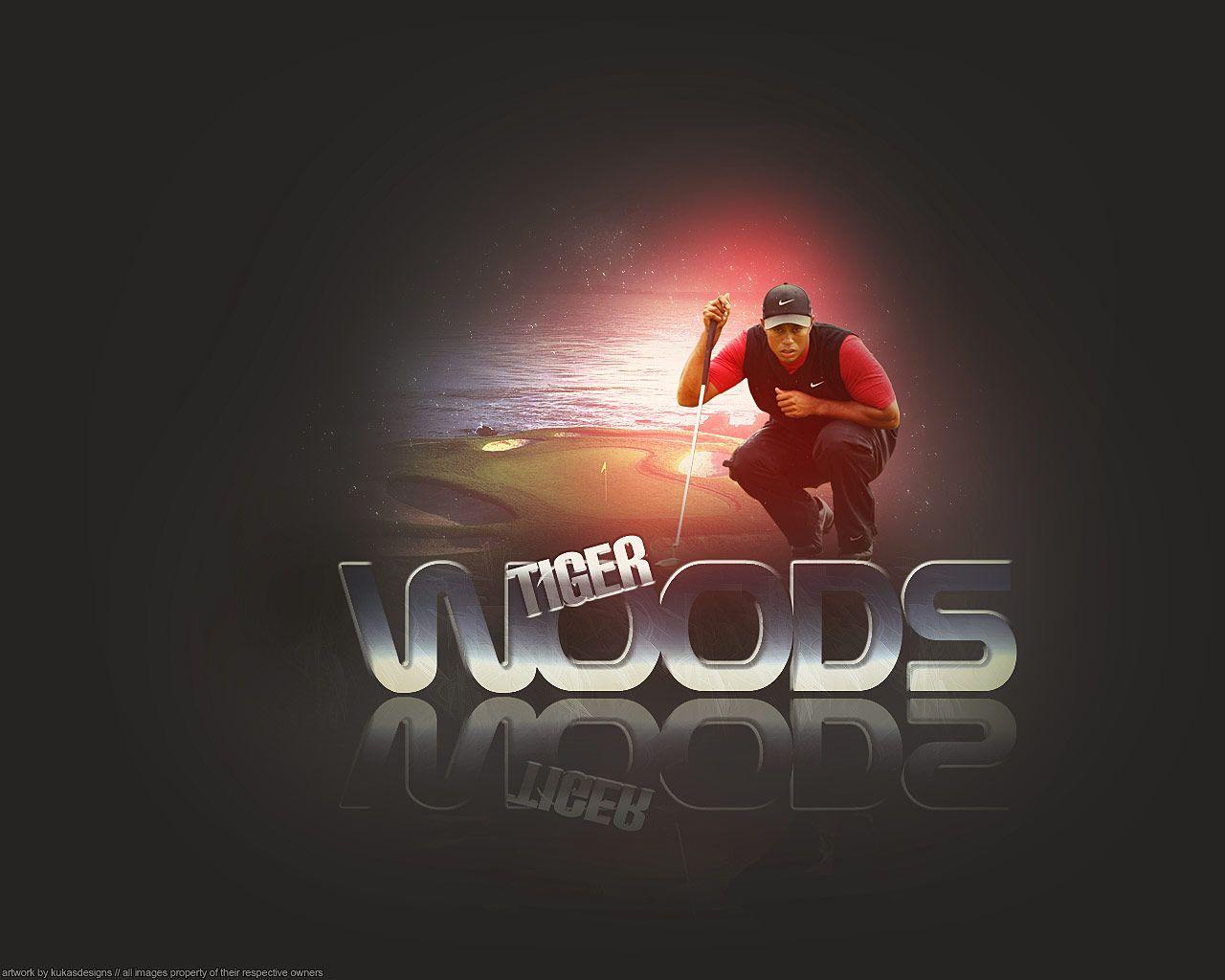 Tiger Woods Logo Wallpapers Wallpaper Cave