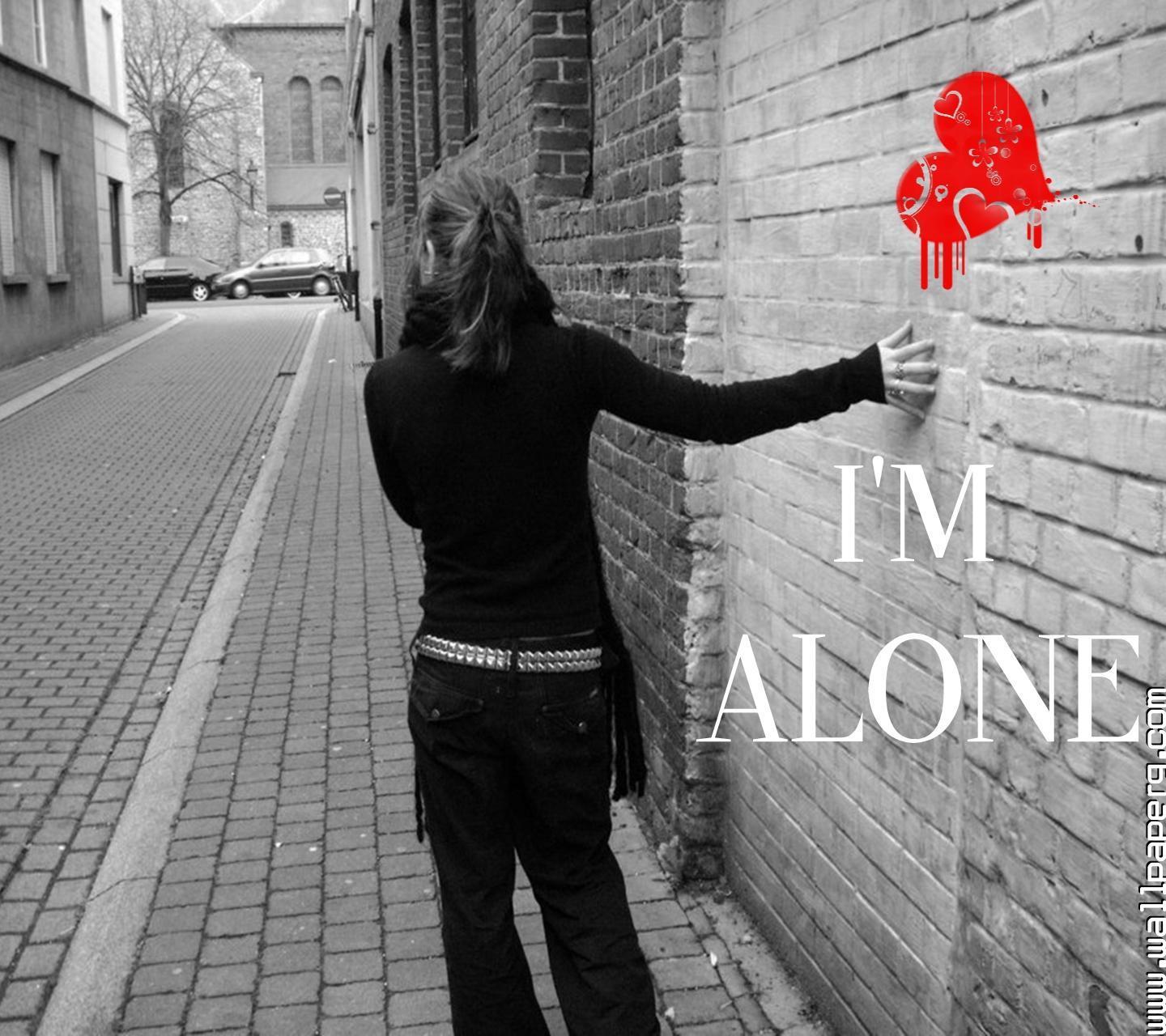 I M Alone Wallpapers Wallpaper Cave