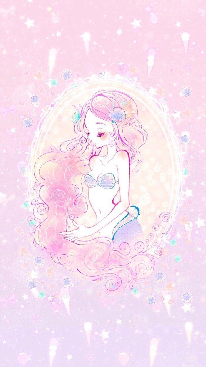 Kawaii Mermaid Wallpapers Wallpaper Cave