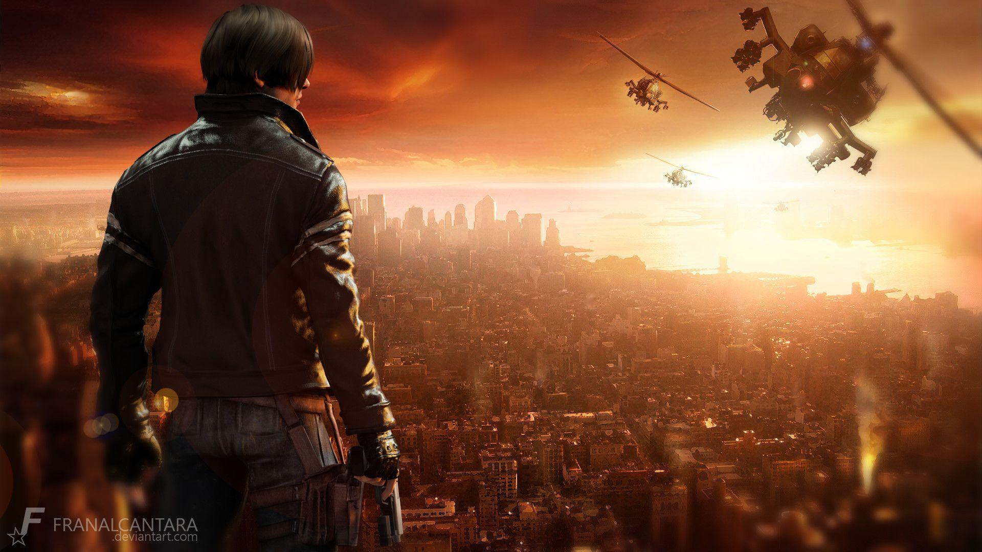 Leon Kennedy Desktop HD Wallpapers Wallpaper Cave