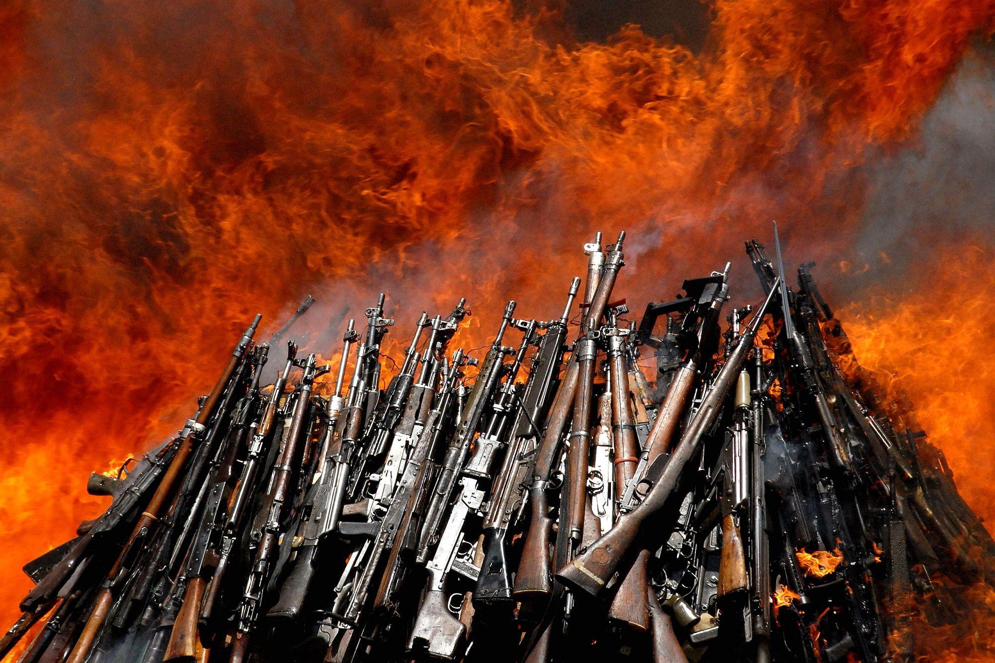 Gun Firing Wallpapers Wallpaper Cave