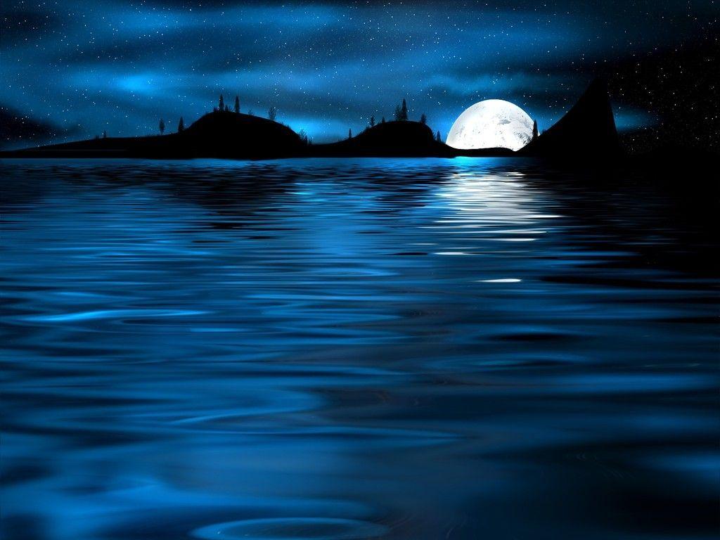 Blue Moon Wallpapers For Mobile Wallpaper Cave