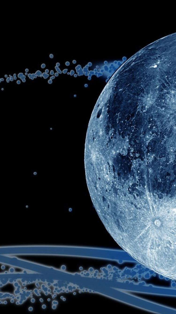 Blue Moon Wallpapers For Mobile Wallpaper Cave