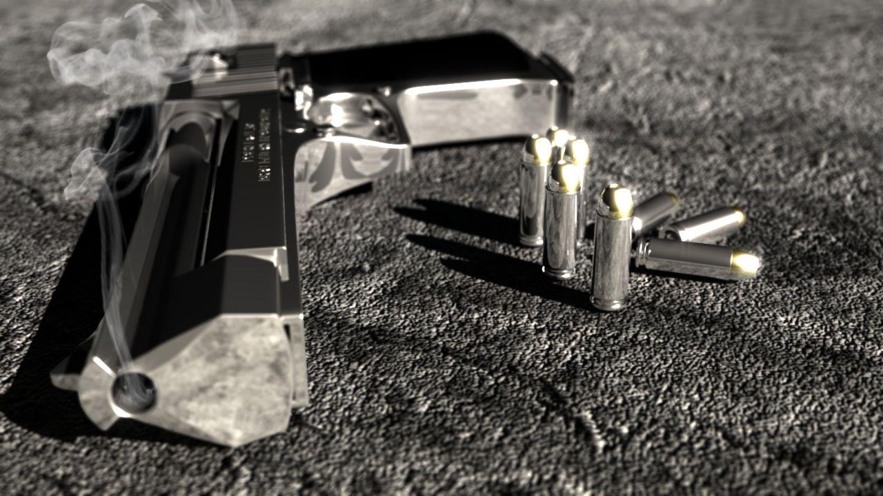 Desert Eagle Wallpaper Black