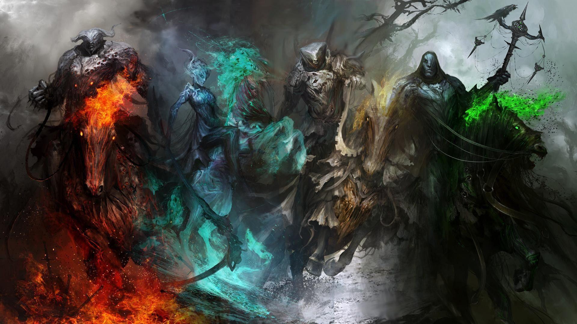 The Four Horsemen Wallpapers Wallpaper Cave