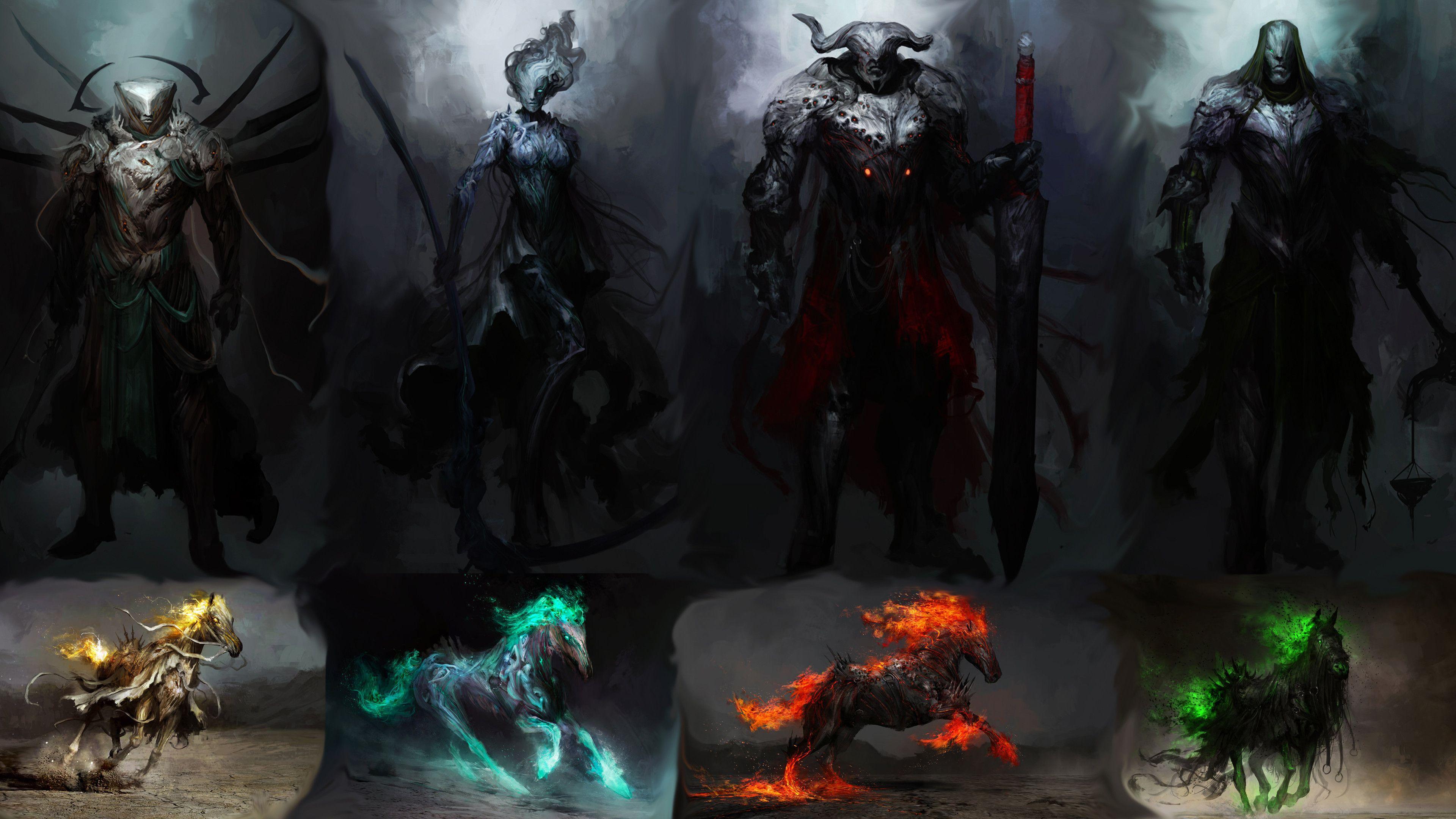 The Four Horsemen Wallpapers Wallpaper Cave