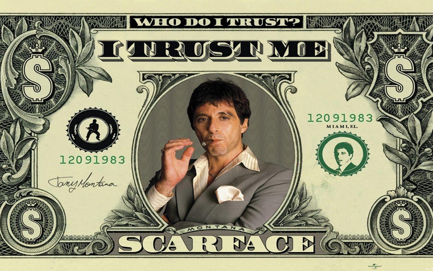 Scarface Money Wallpapers Wallpaper Cave