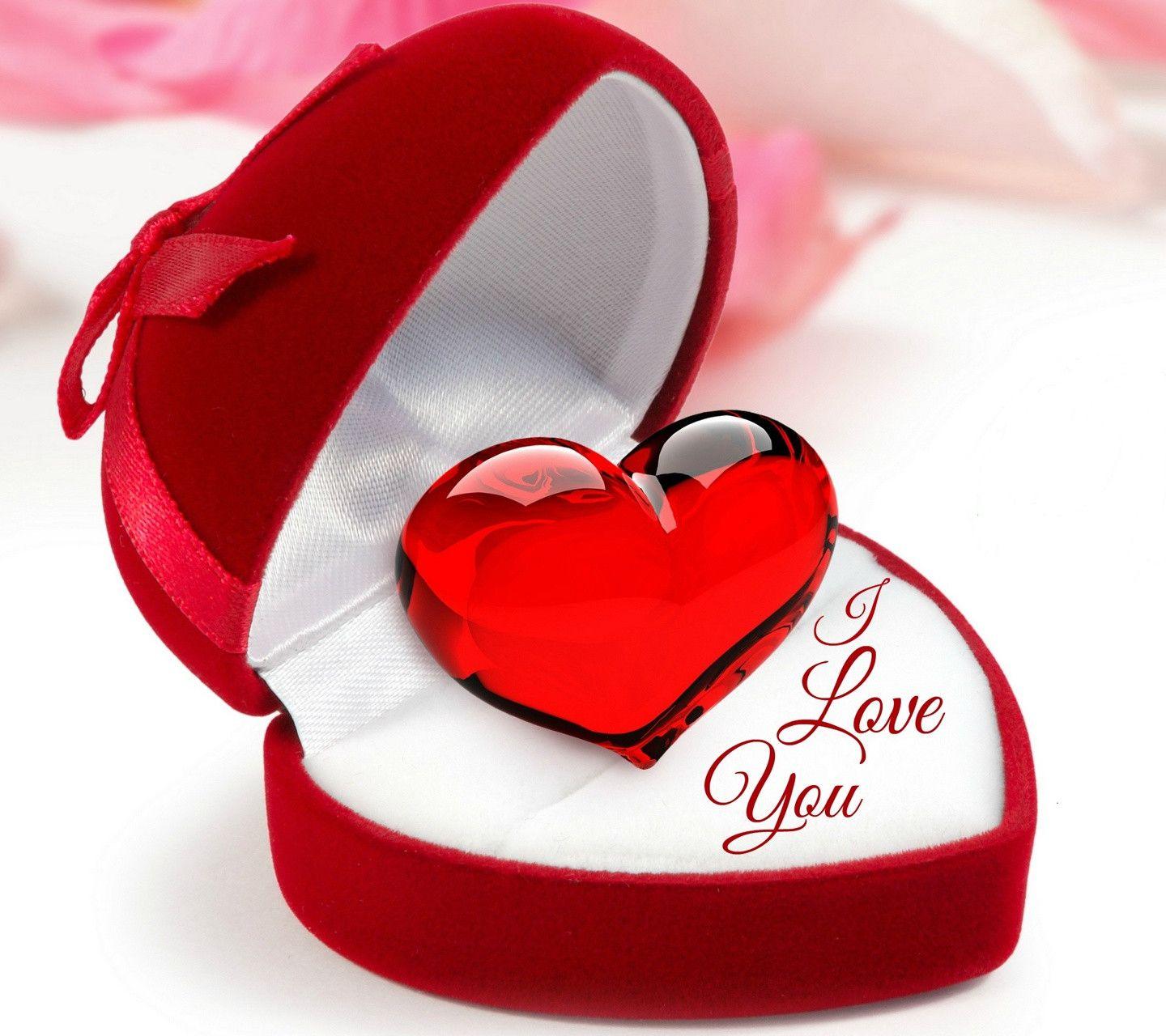 Red Cute Heart Wallpapers Wallpaper Cave