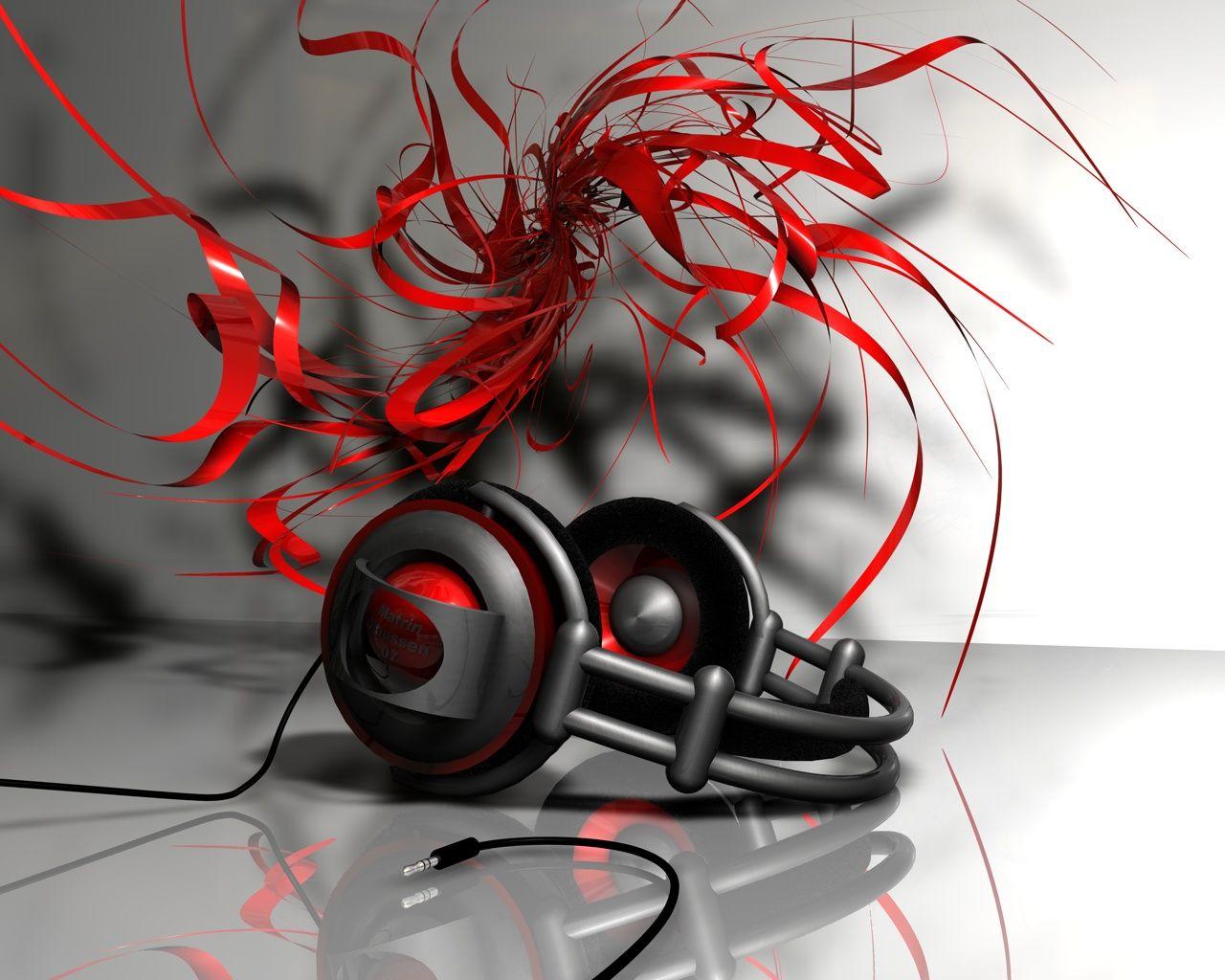 Black And Red Music Wallpapers Wallpaper Cave