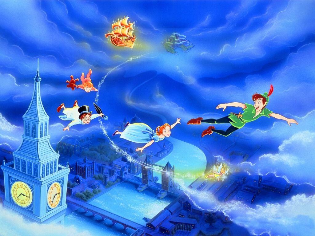 Neverland Peter Pan Wallpapers Wallpaper Cave