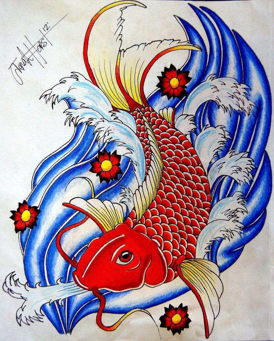 Koi Fish Tattoo Wallpapers HD Wallpaper Cave