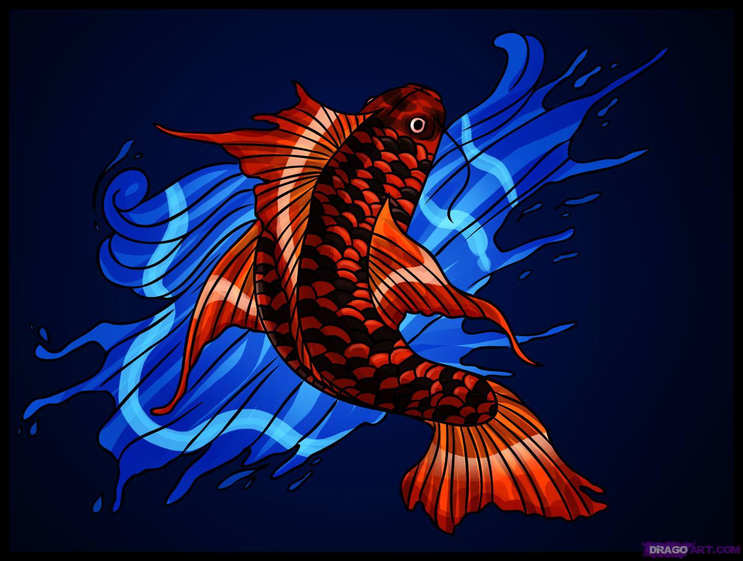 Koi Fish Tattoo Wallpapers HD Wallpaper Cave