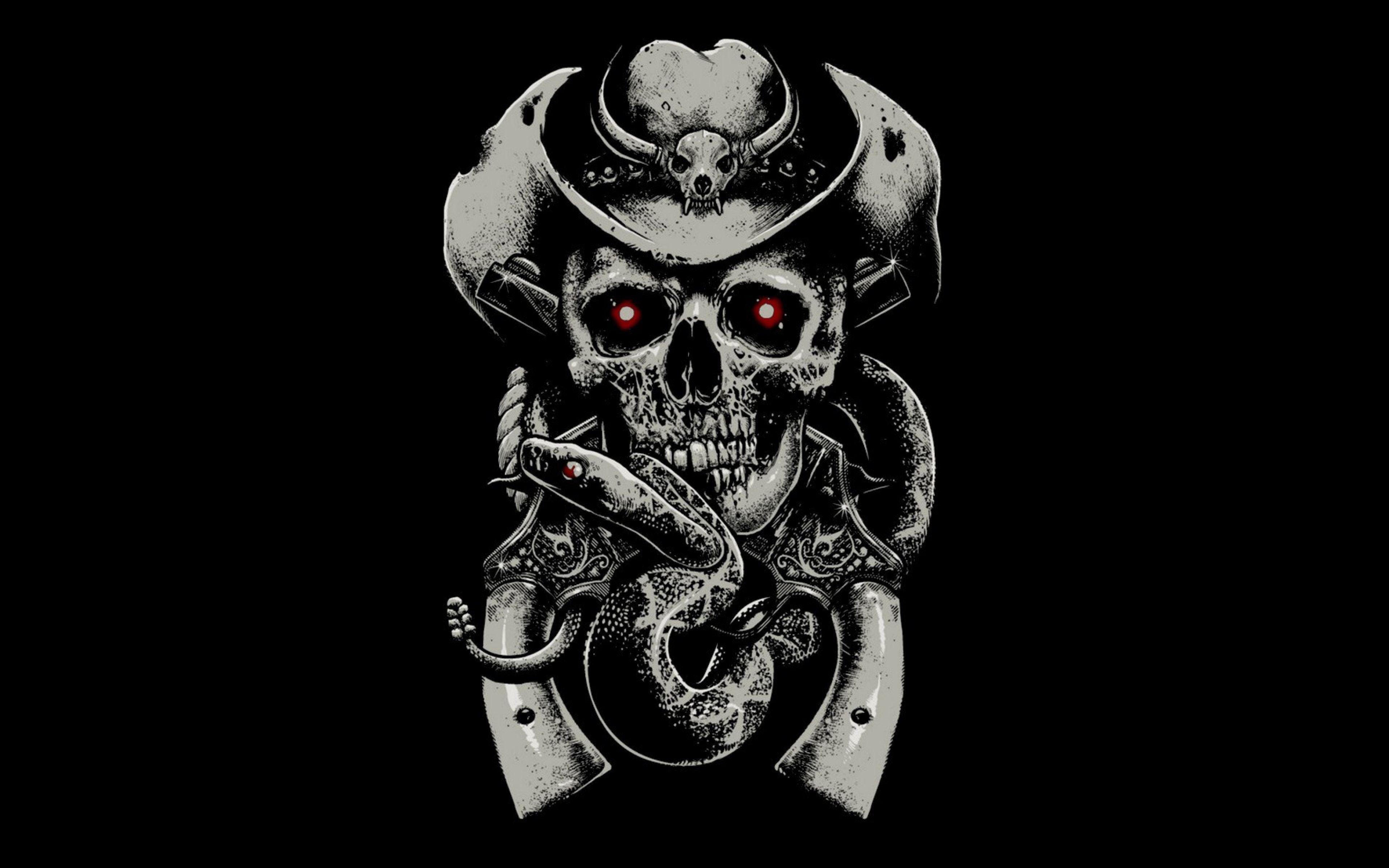 Black Skull Wallpapers HD Wallpaper Cave