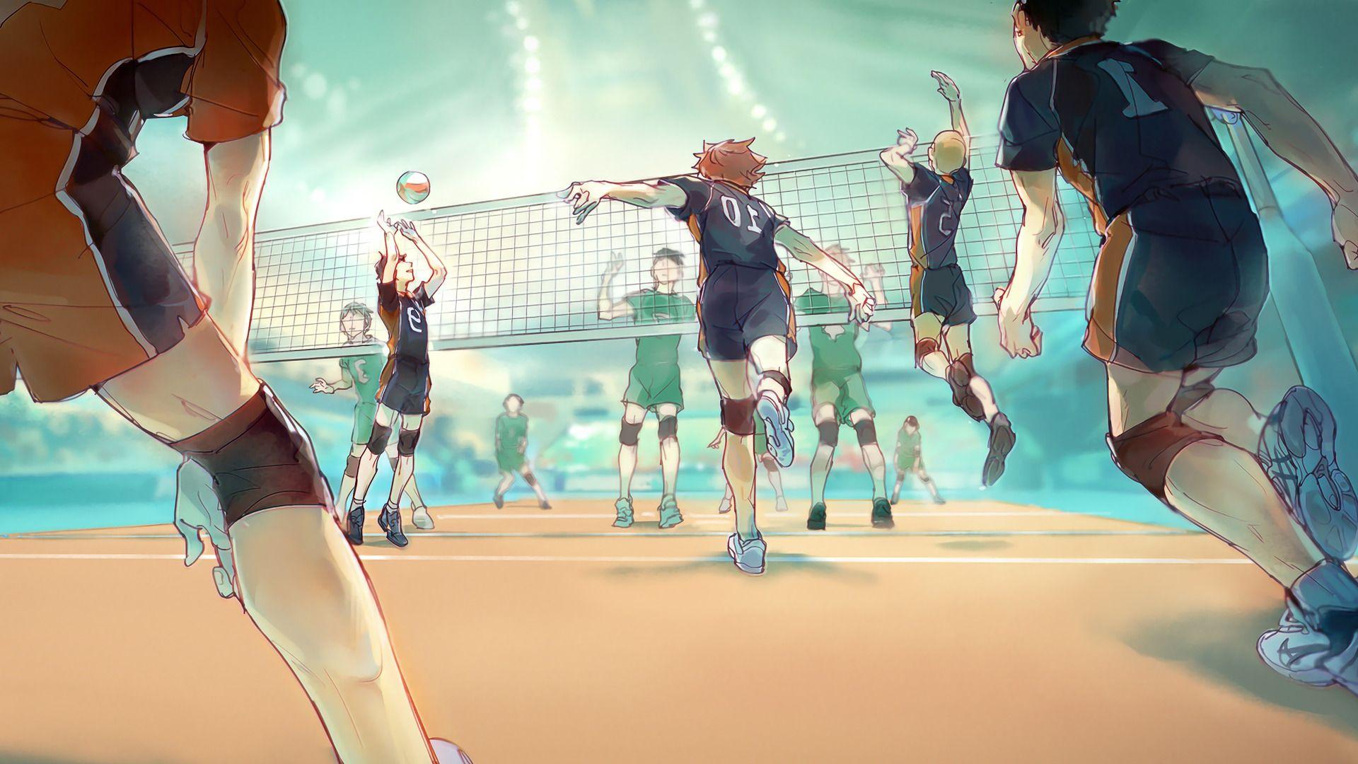 500+ Best Volleyball Background Anime Full HD Free Download