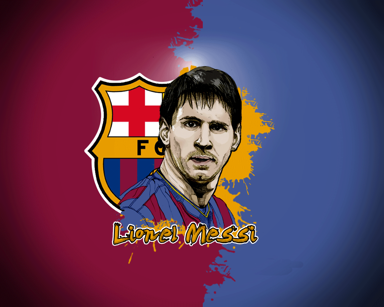 Messi Cartoon Wallpapers Wallpaper Cave