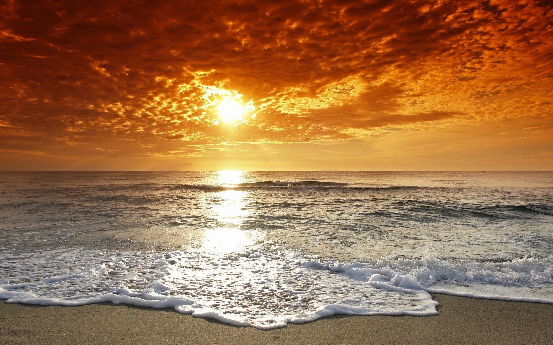 Sunset Beach Wallpapers Wallpaper Cave