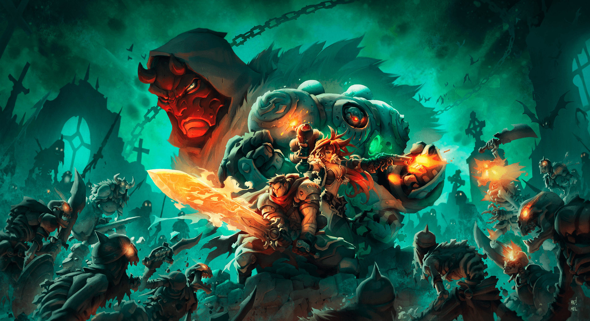 Battle Chasers Nightwar Wallpapers Wallpaper Cave