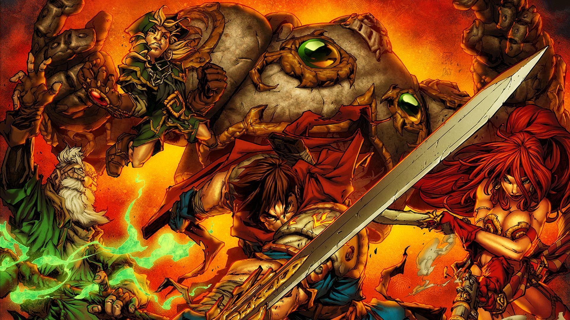 Battle Chasers Nightwar Wallpapers Wallpaper Cave