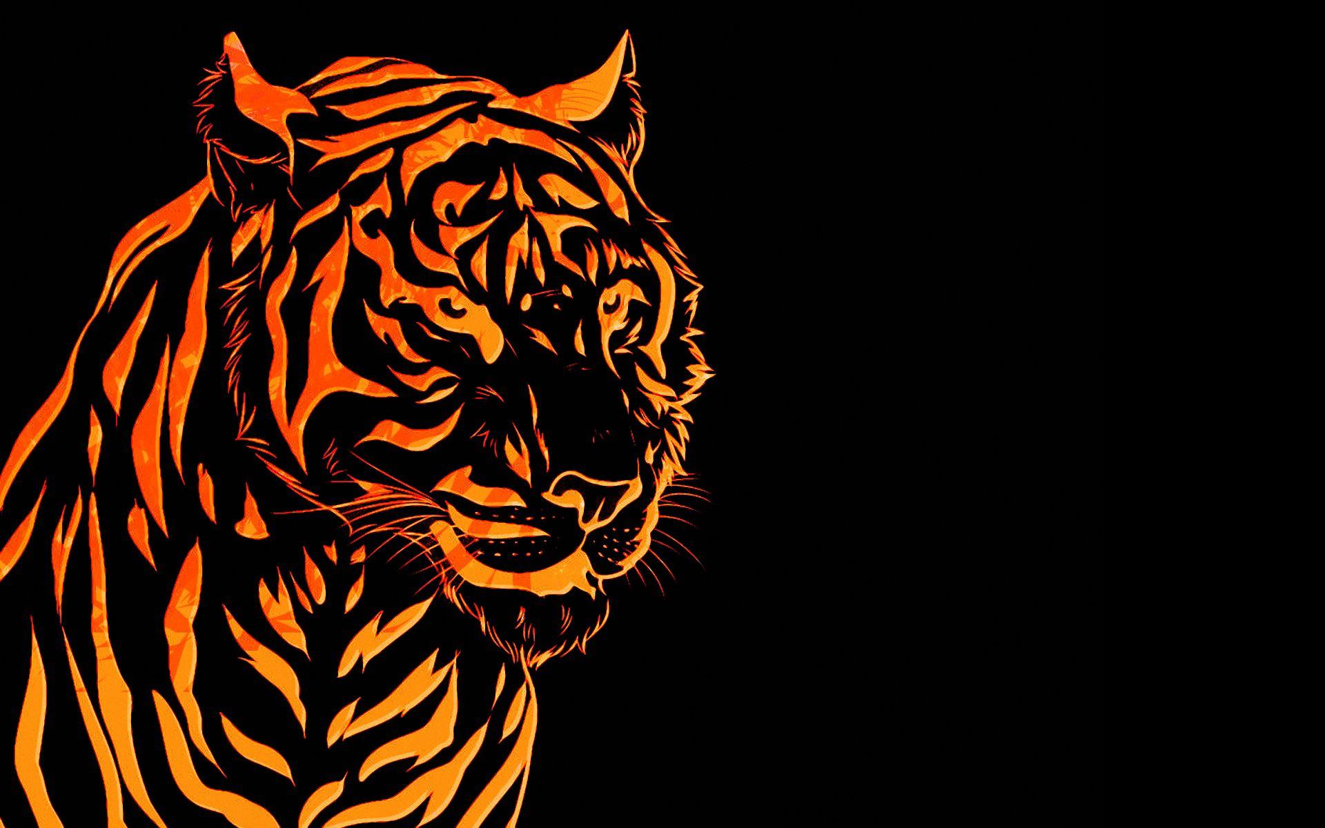 3d Background Images Tiger Wallpaper Cave