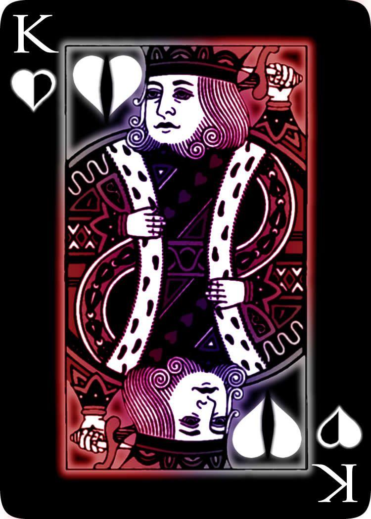 King Playing Card Wallpaper