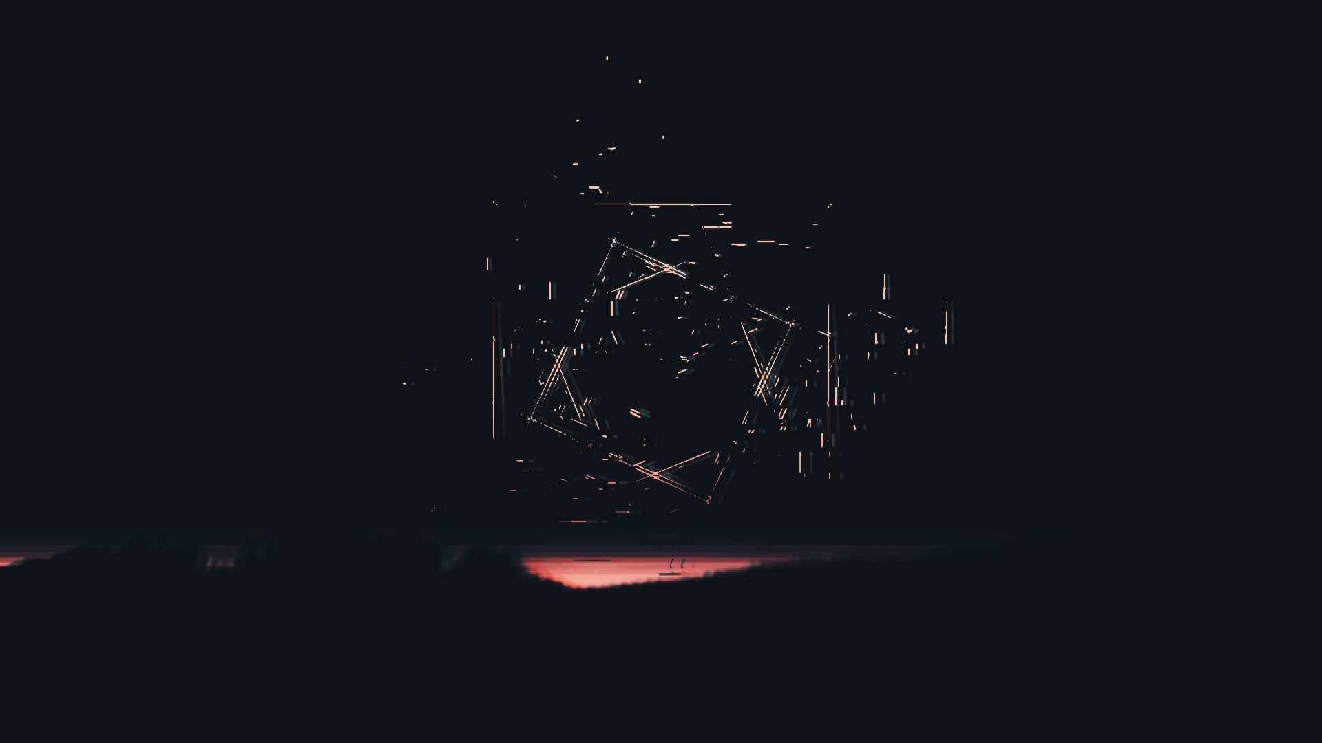 Black Glitch Wallpapers Wallpaper Cave