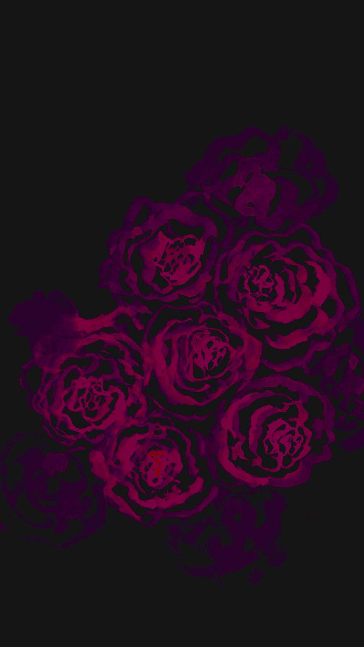 Purple And Black Roses Wallpapers Wallpaper Cave