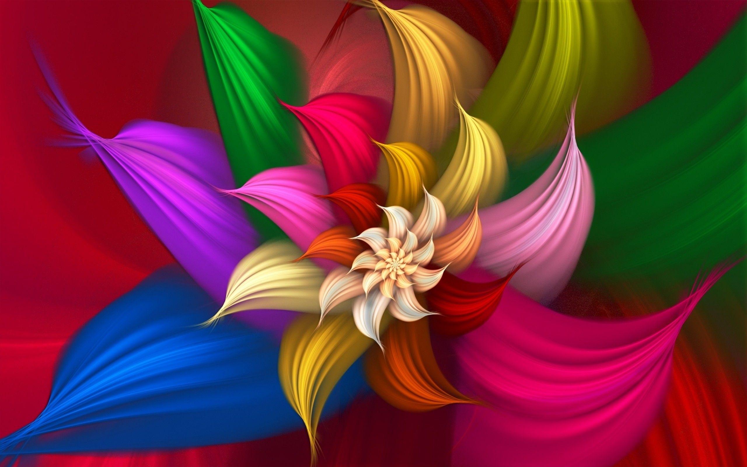 Flower Rainbow Wallpapers Wallpaper Cave