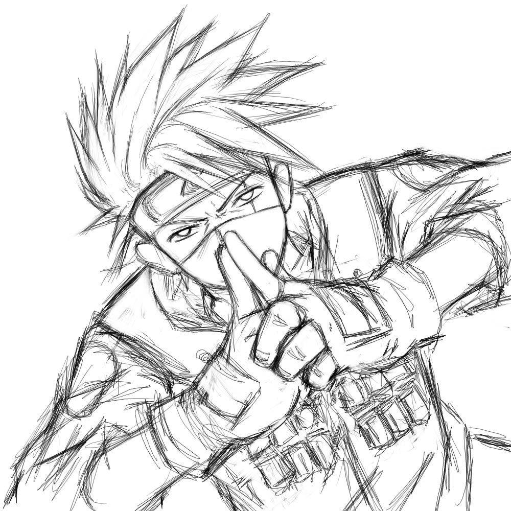 Kakashi Wallpapers To Draw Wallpaper Cave