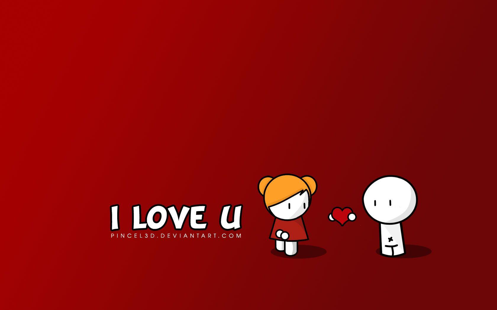 I Love U Cute Wallpapers Wallpaper Cave