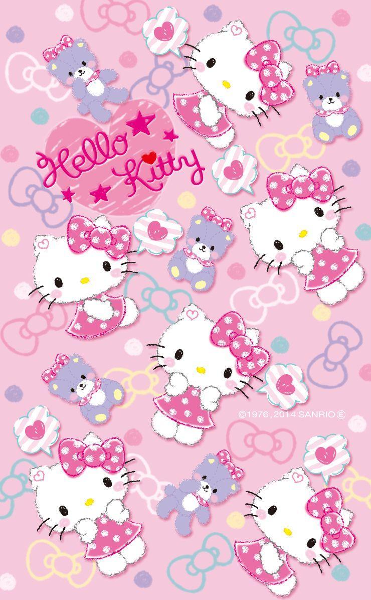 Girly Cute Pink Kitty Wallpaper / Here are only the best cute pink wallpapers. Cha Wallpaper