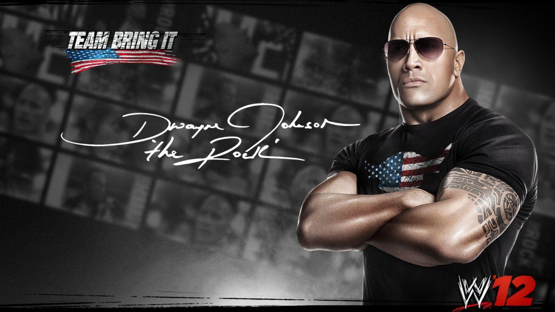 WWE The Rock 1080p HD Wallpapers New Wallpaper Cave