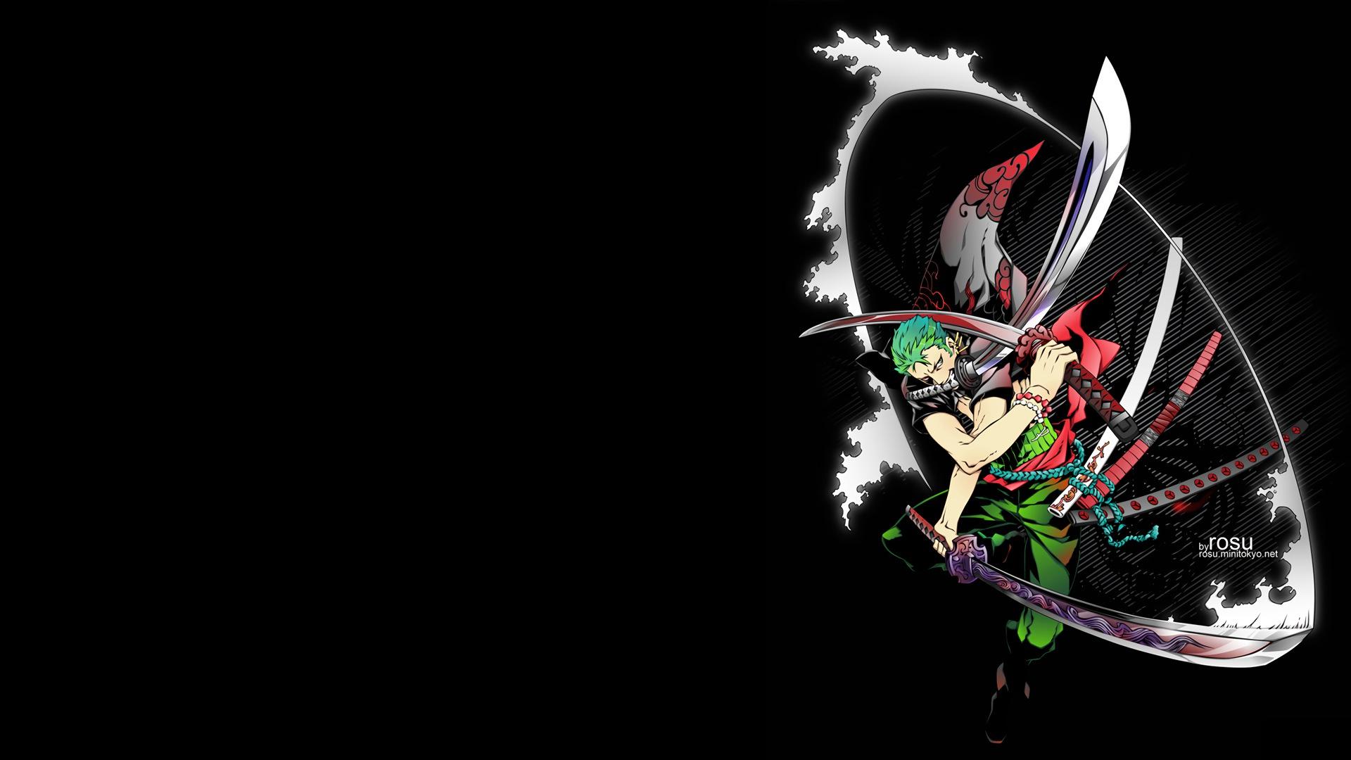 937 Wallpaper Zoro Hitam Putih My