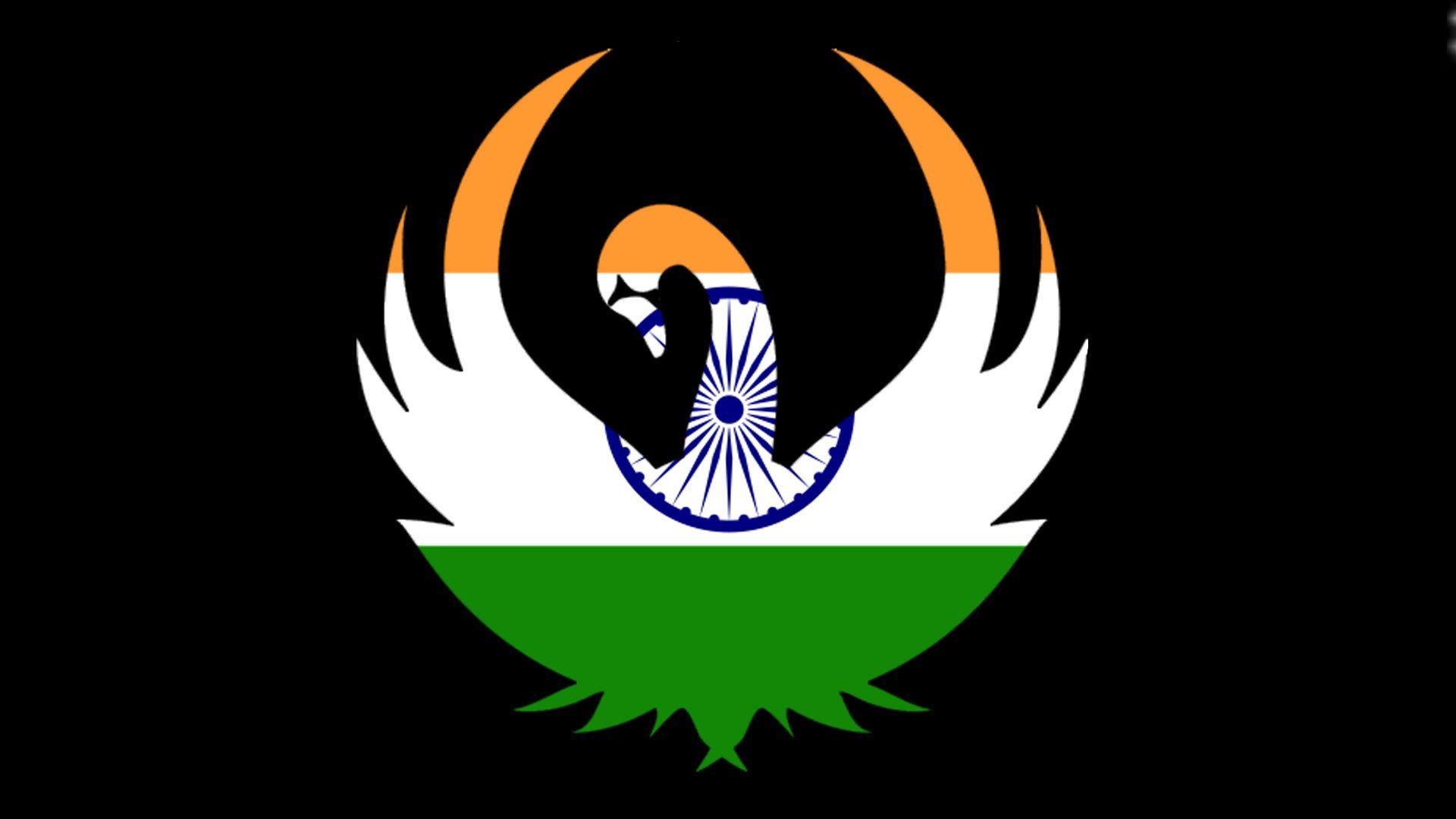 Indian Flag Dark Background