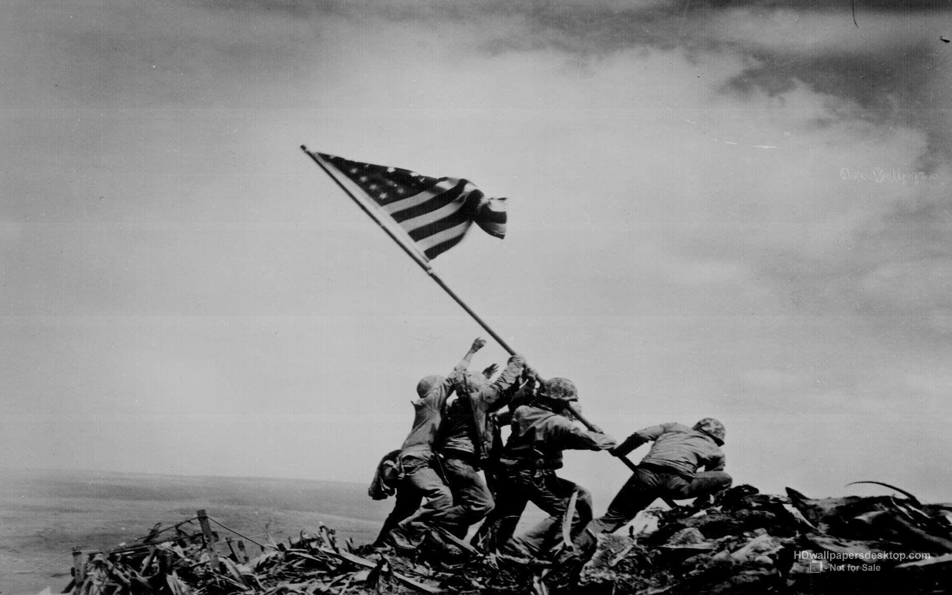 Flag Iwo Jima Wallpapers Wallpaper Cave