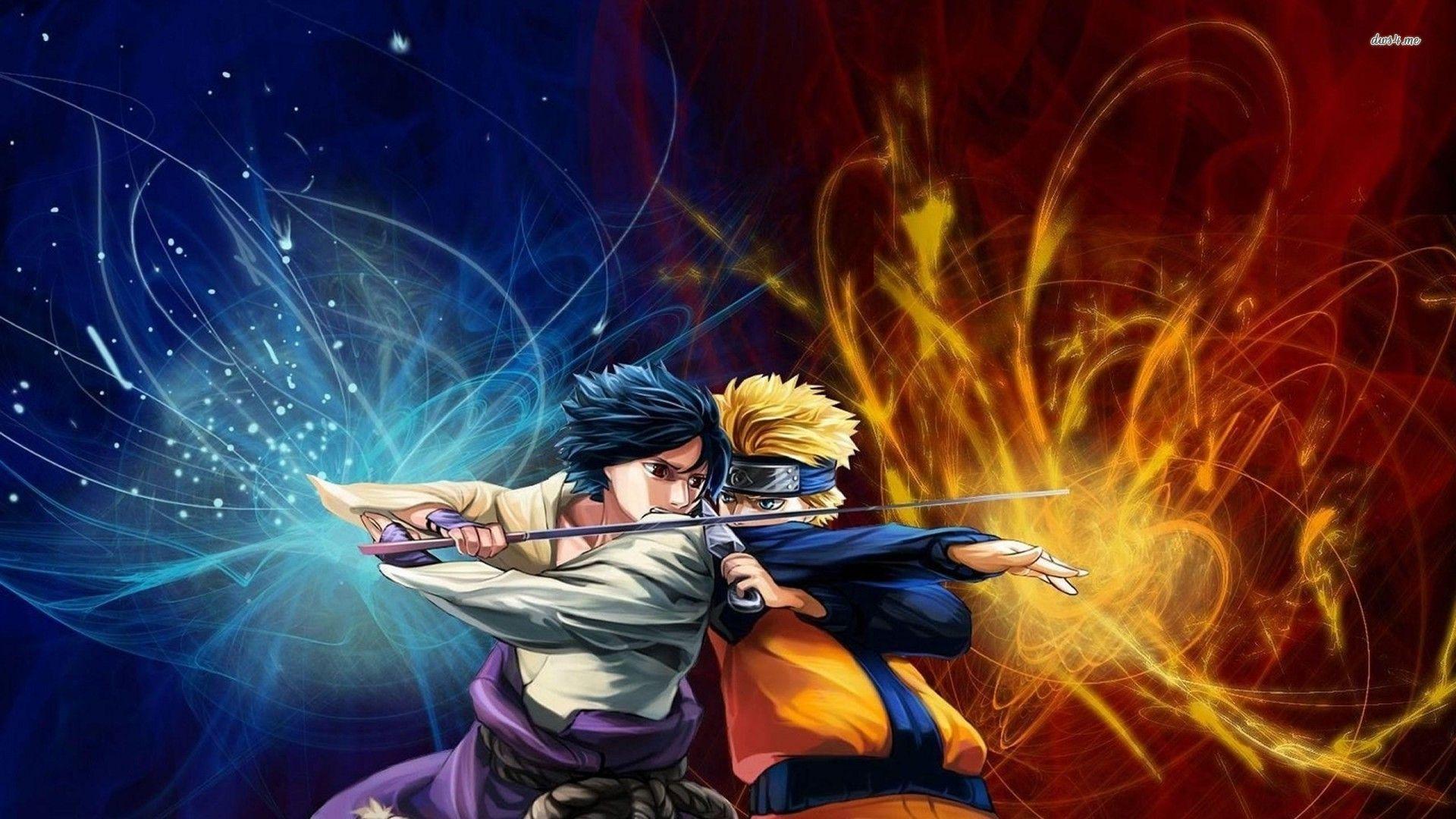 Sasuke Uchiha Vs Naruto Uzumaki Shippuden Wallpapers