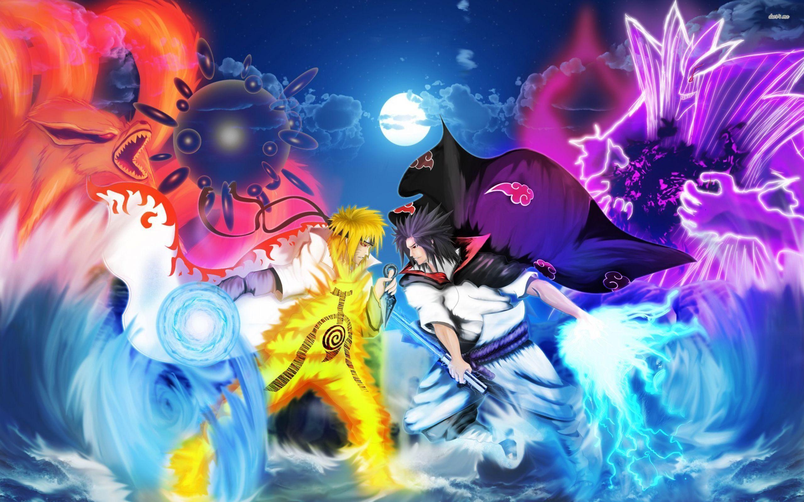 Sasuke Uchiha Vs Naruto Uzumaki Shippuden Wallpapers