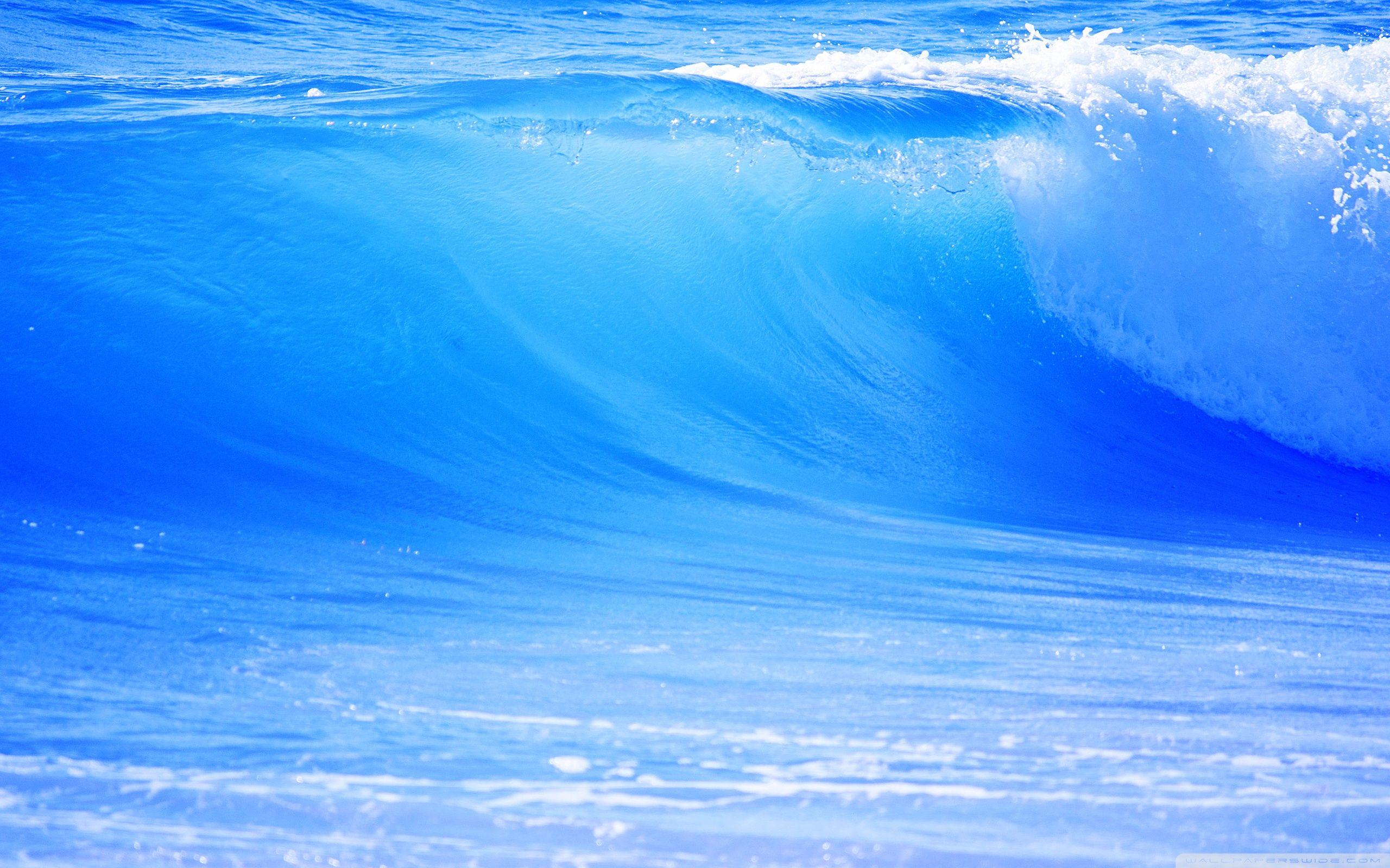 Blue Wave Wallpaper Laptop