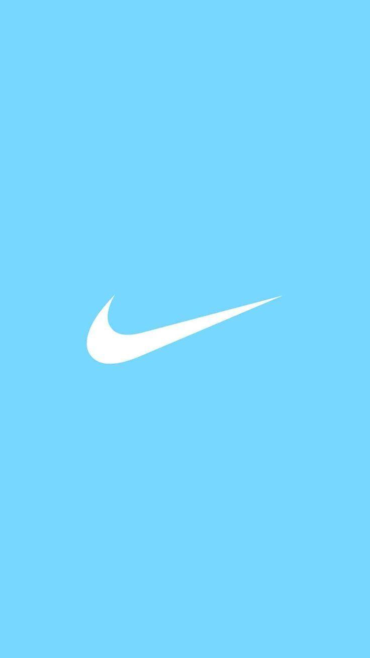 Nike Logo In Blue Backgrounds Wallpaper Cave