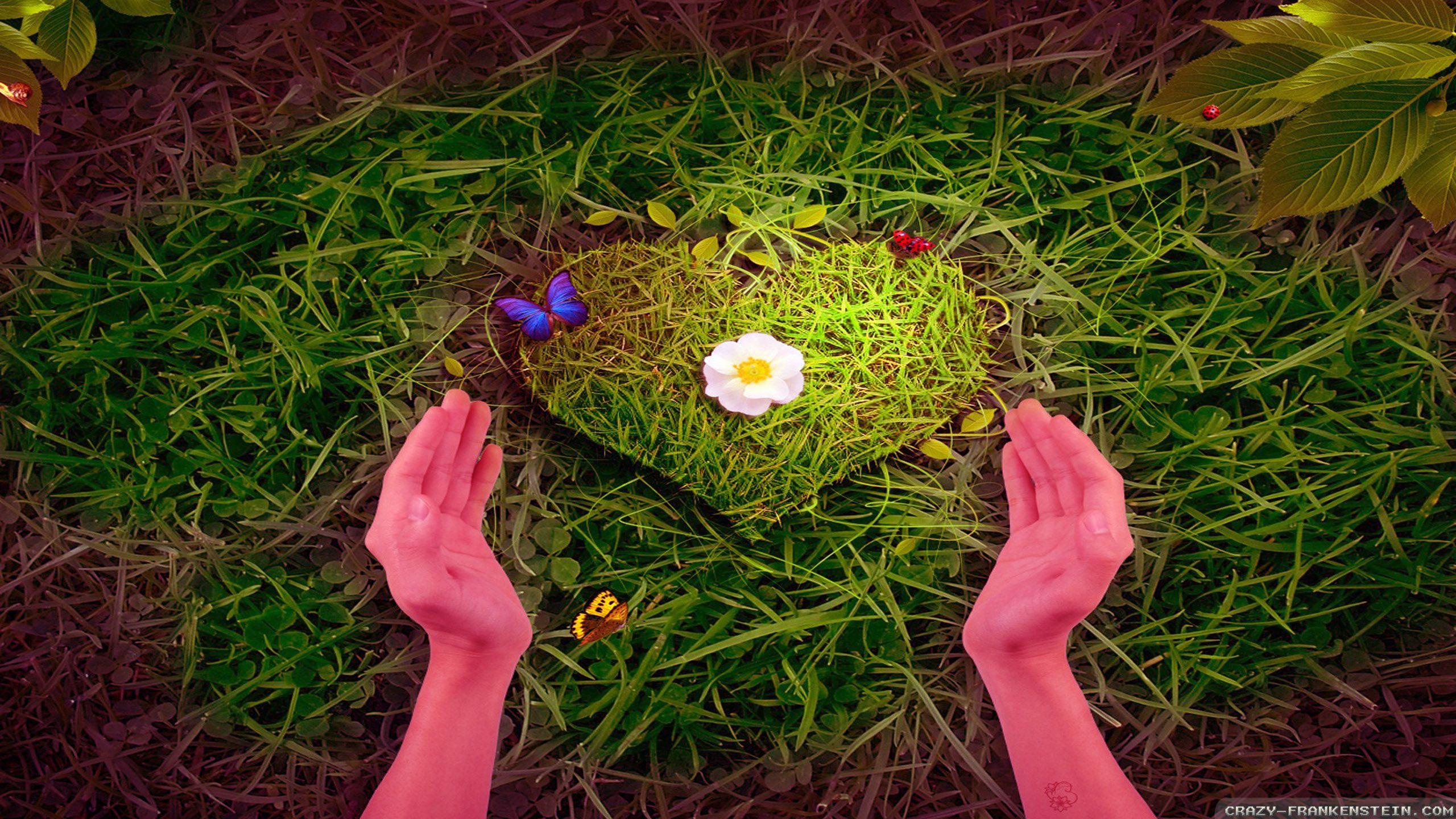 Garden Of Hearts Wallpapers Wallpaper Cave