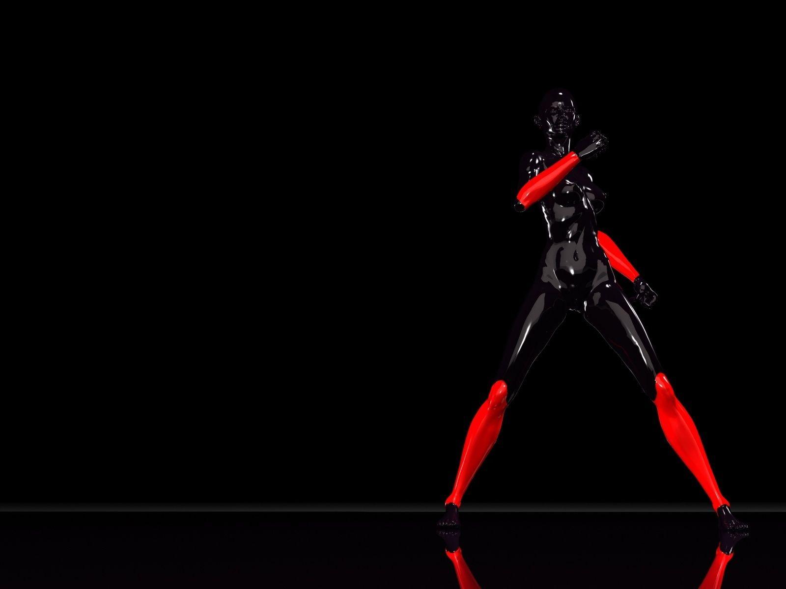 Black Red Shards Wallpapers Wallpaper Cave