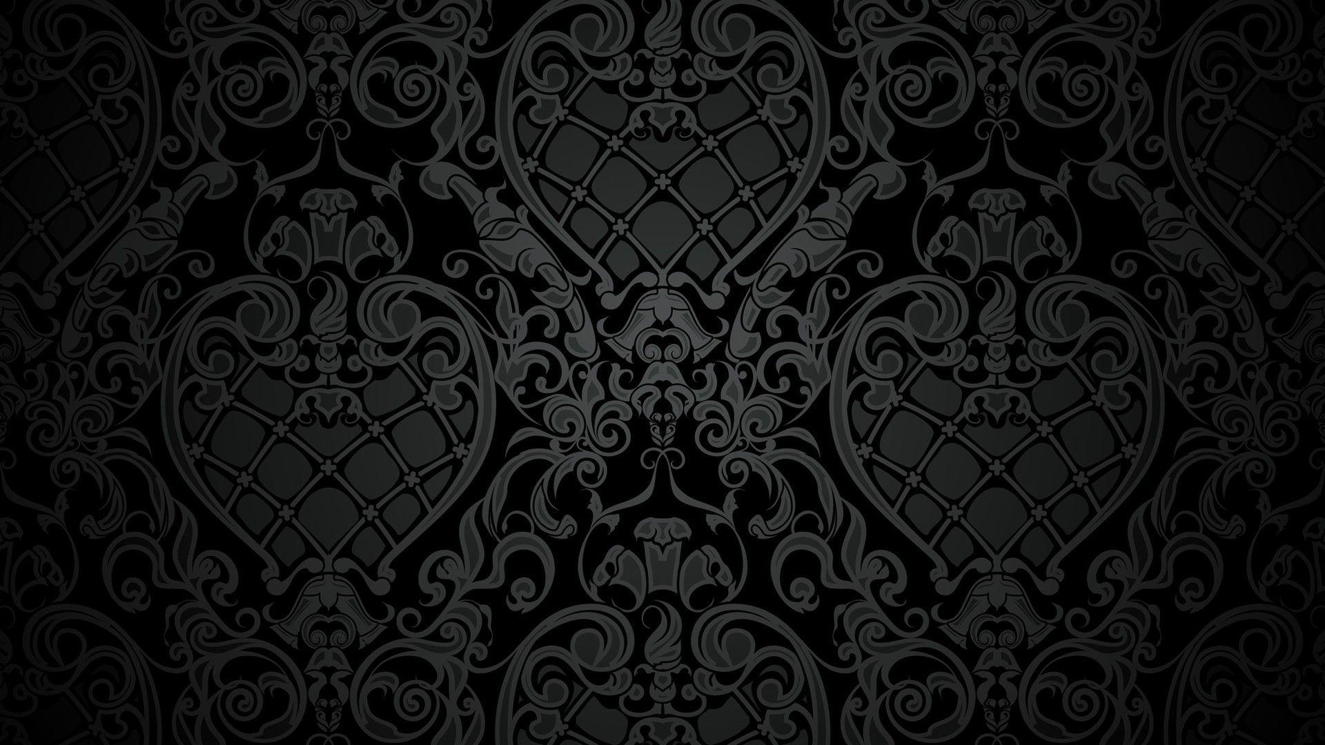 Black Backgrounds With Designs Wallpaper Cave