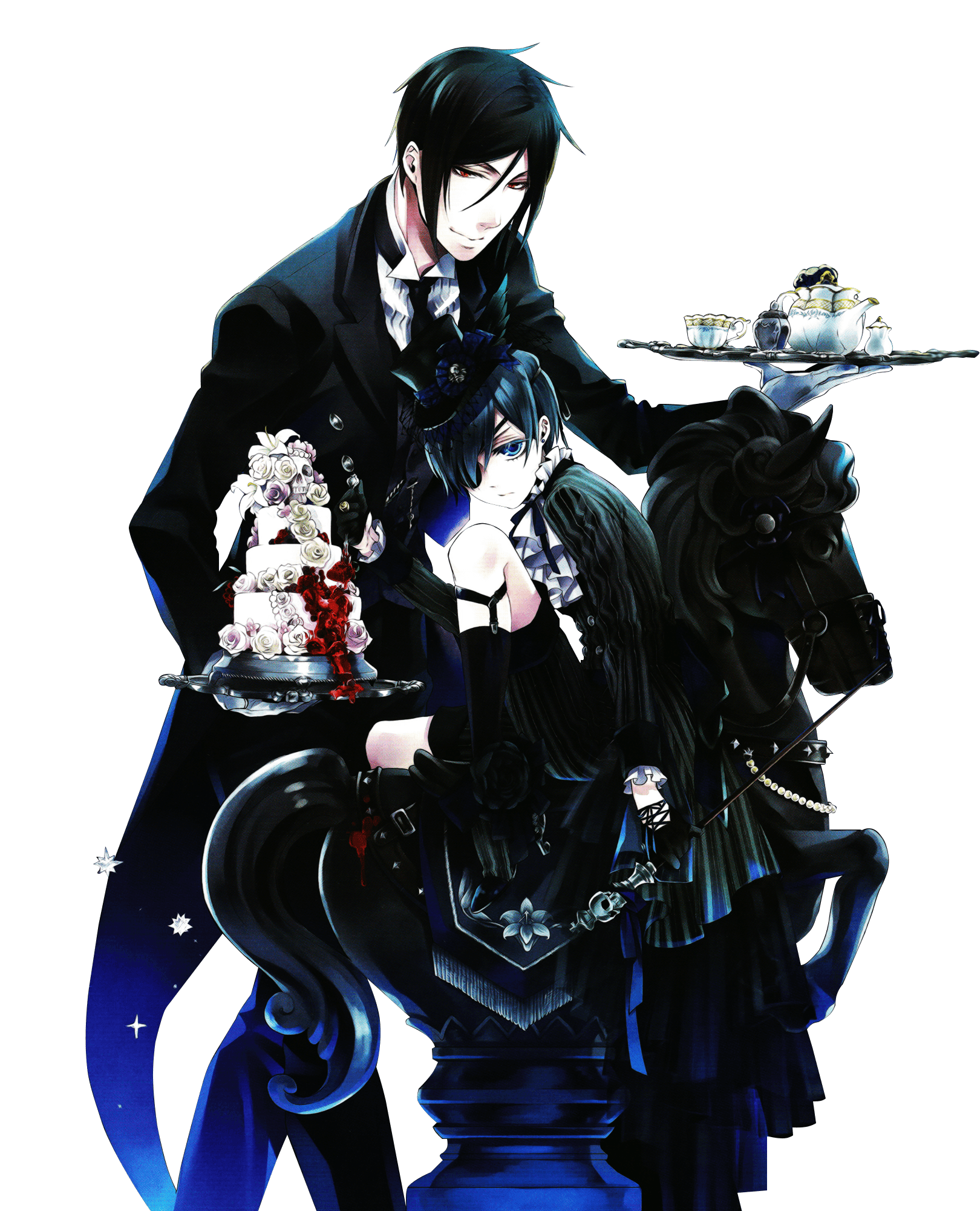 Ciel Black Butler Transparent Backgrounds Wallpaper Cave