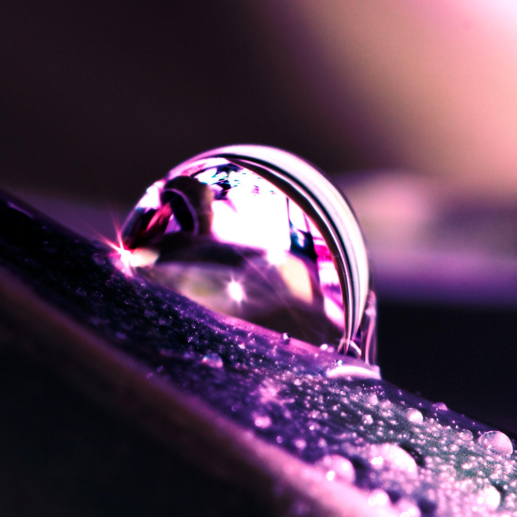 Water Drop Heart Wallpapers Wallpaper Cave