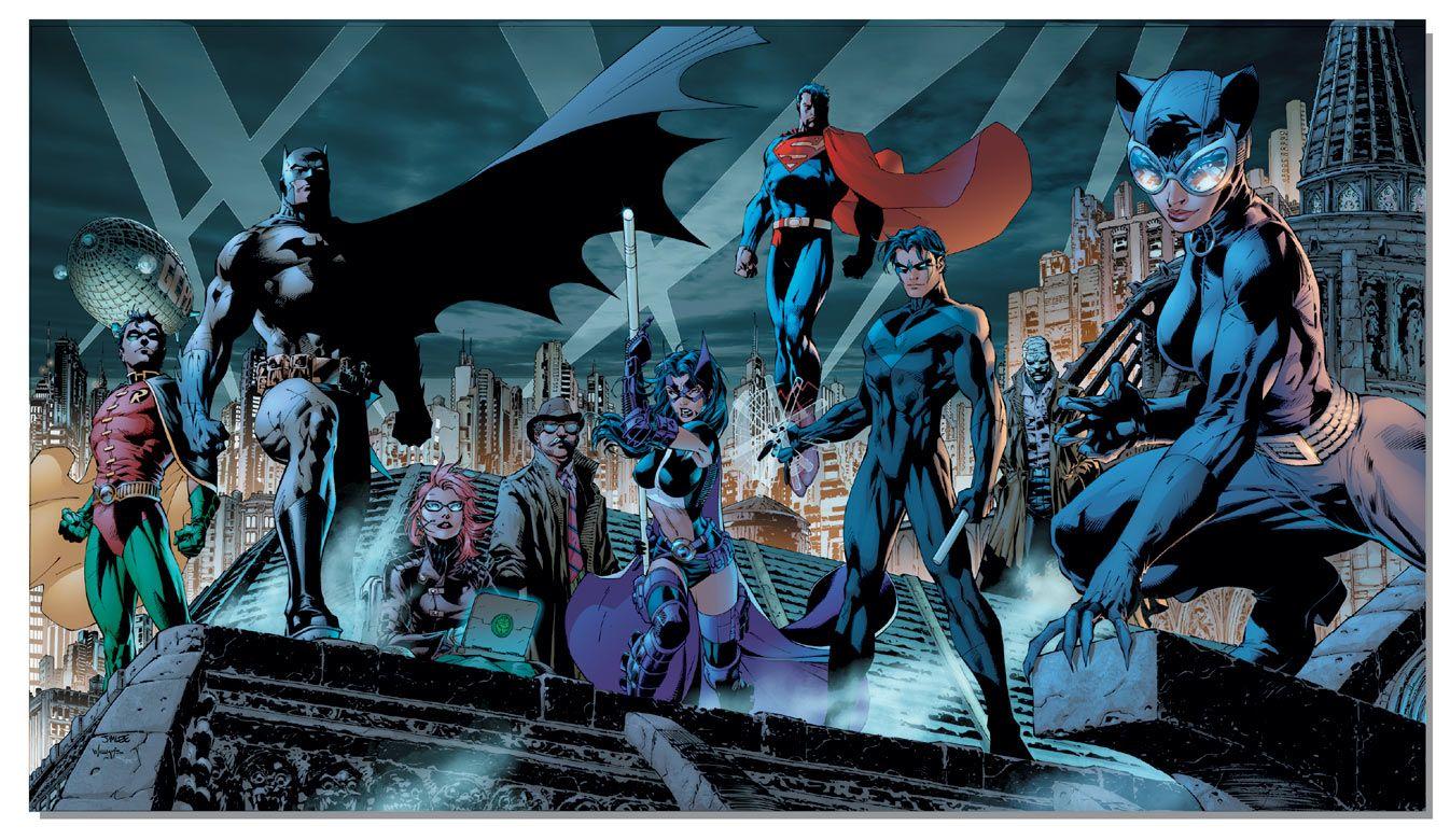 Batman Wallpapers Jim Lee Wallpaper Cave