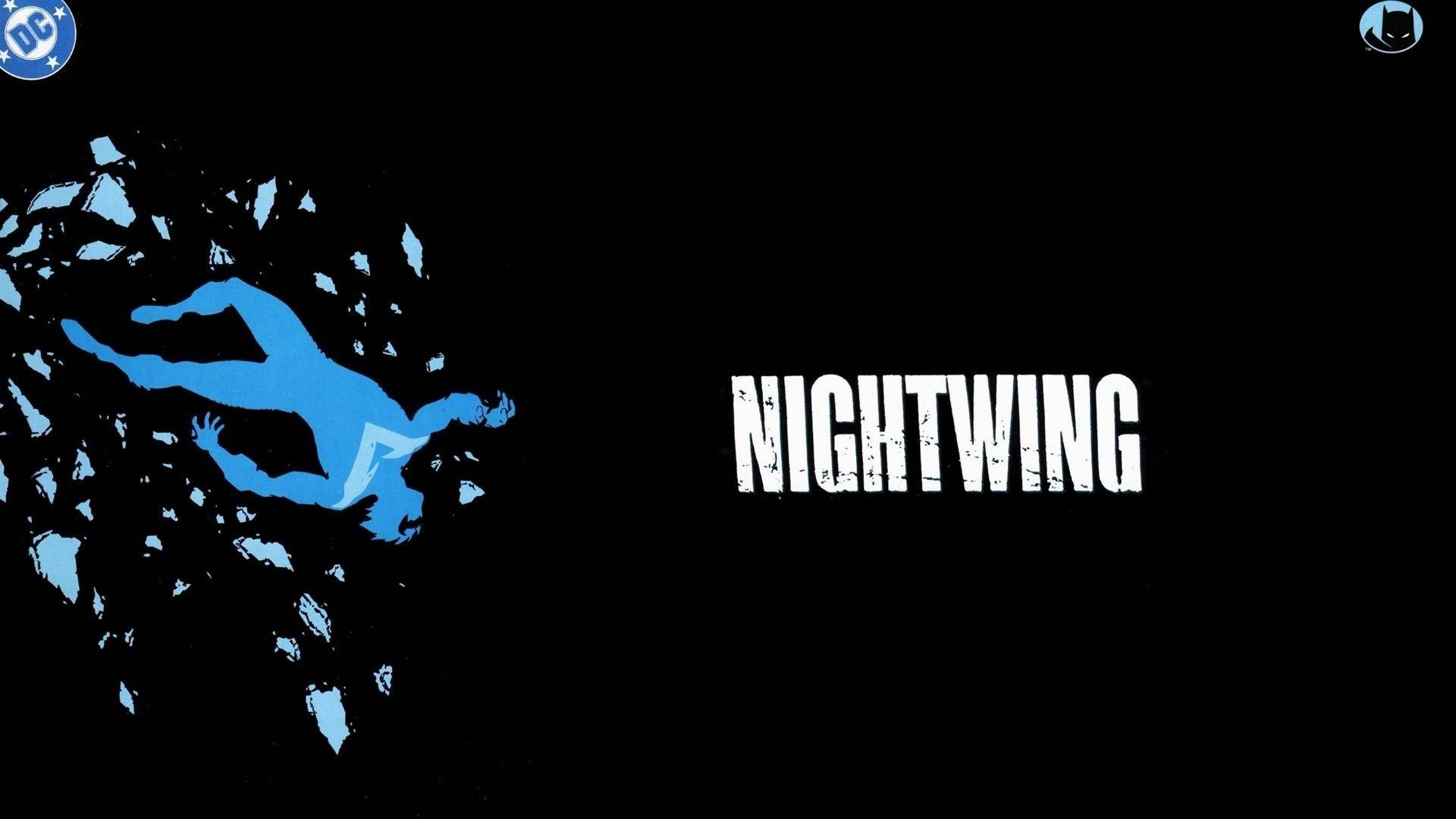 Nightwing Logo Wallpapers HD Wallpaper Cave