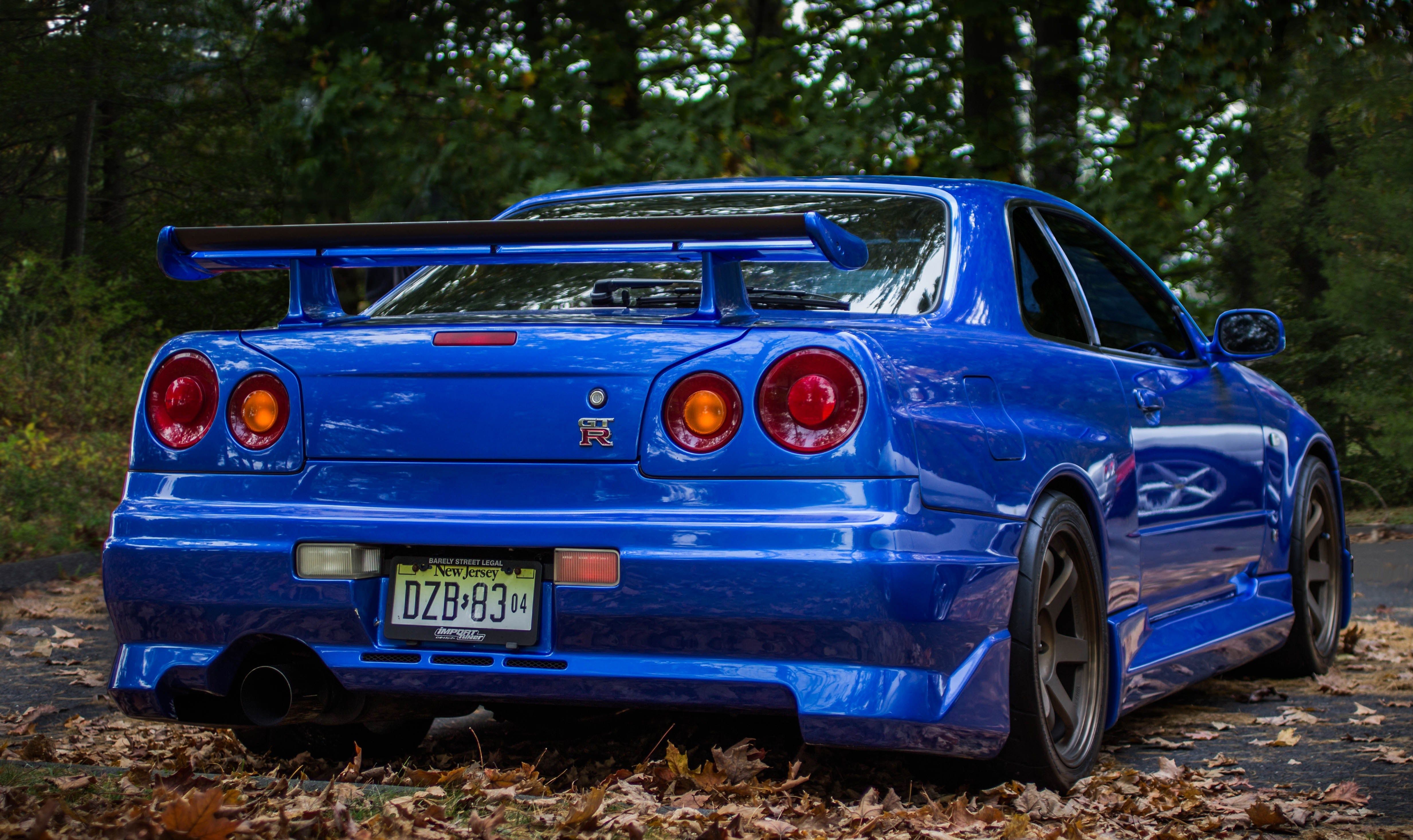 Nissan Skyline Gtr Wallpapers Blue Wallpaper Cave