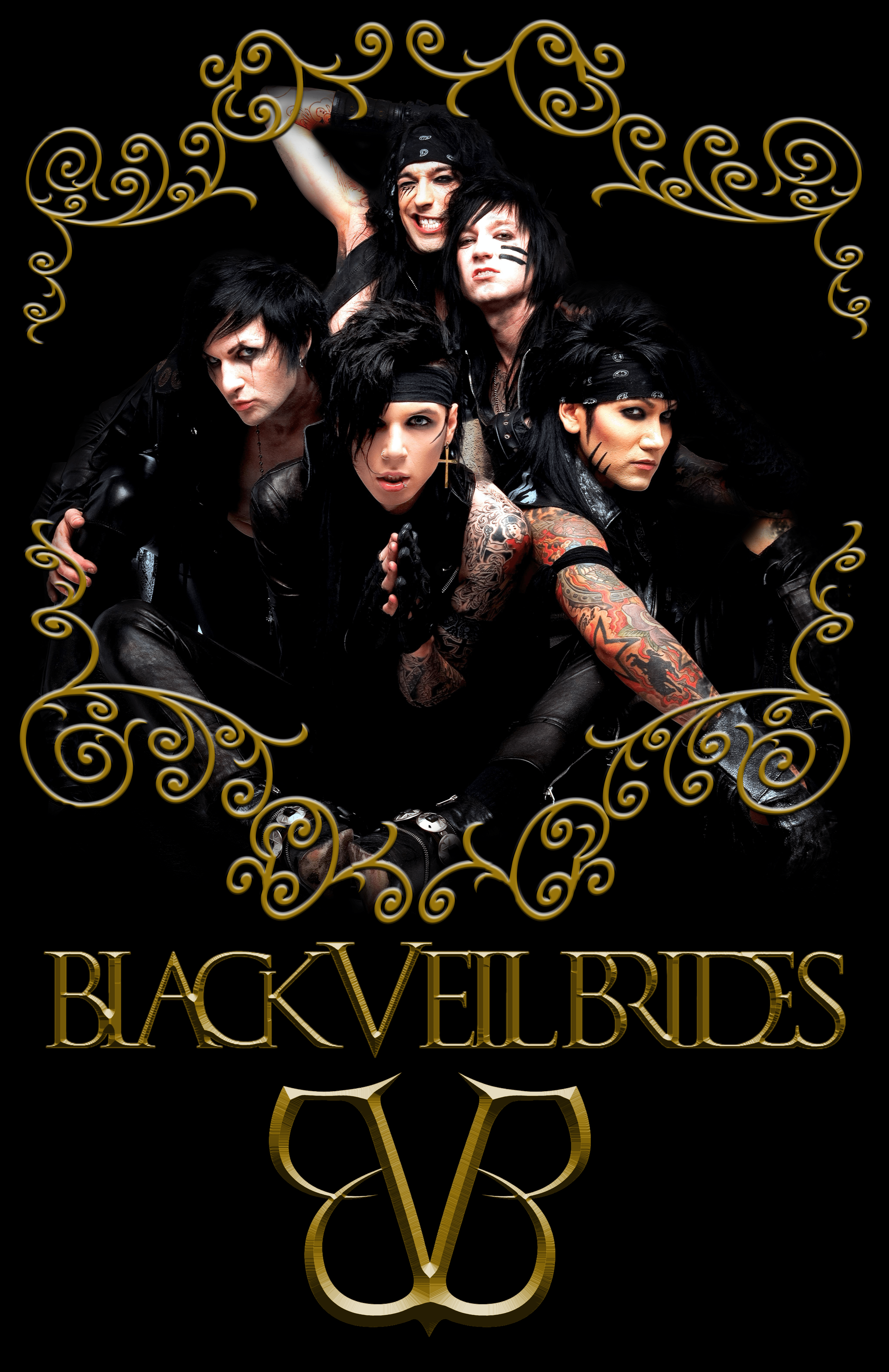 Black Veil Brides Logo Wallpapers Wallpaper Cave
